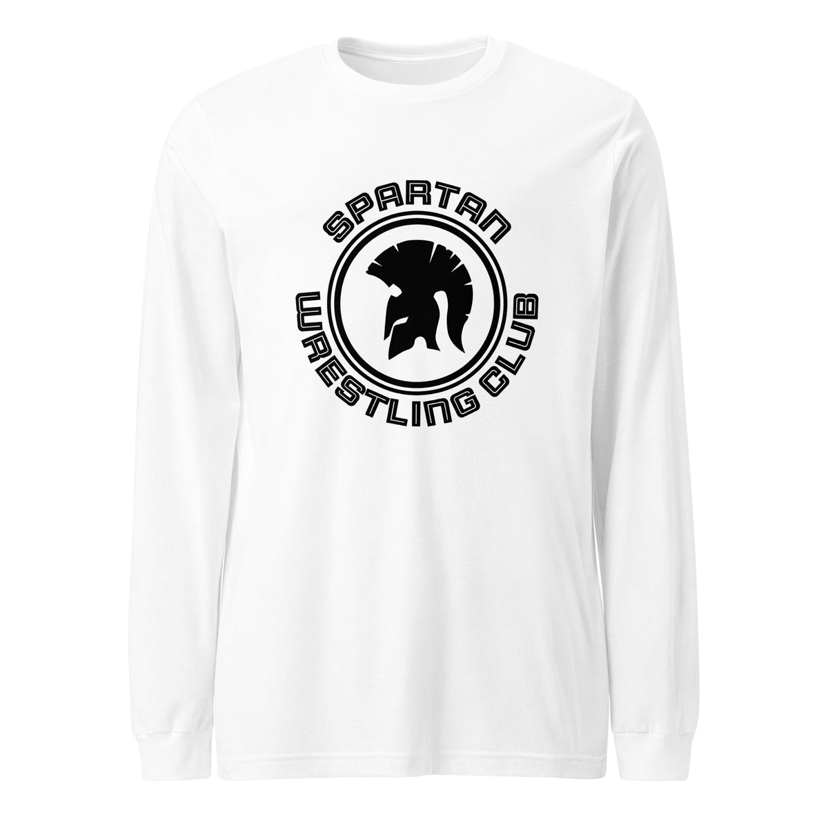 Performance | Long Sleeve Tee | Spartan Wrestling Club | Crest Logo