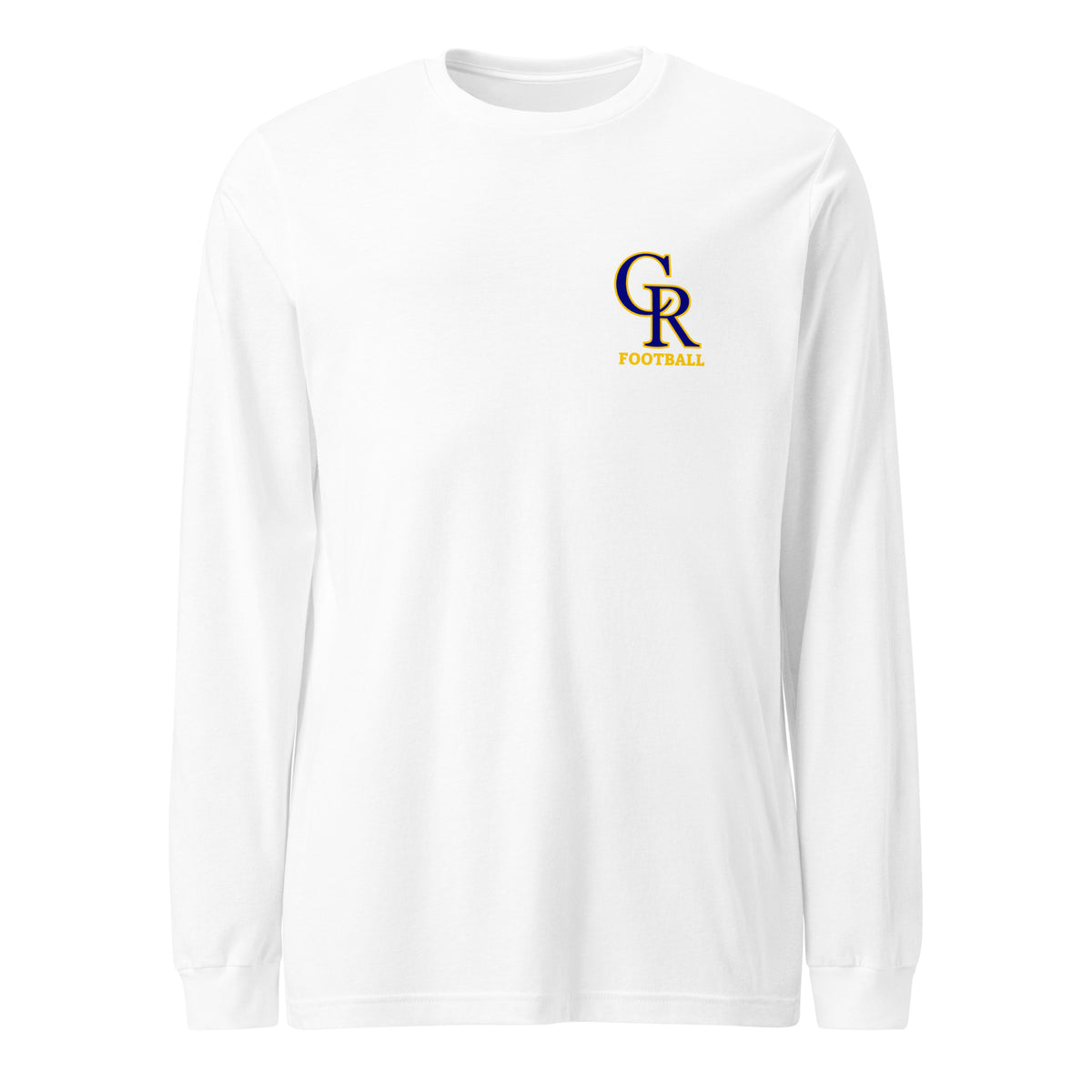 Performance | Long Sleeve Tee | Chestnut Ridge Lions Football | Lettermark Logo