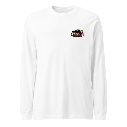 Performance | Long Sleeve Tee | Rebels Volleyball Club | Crest Logo
