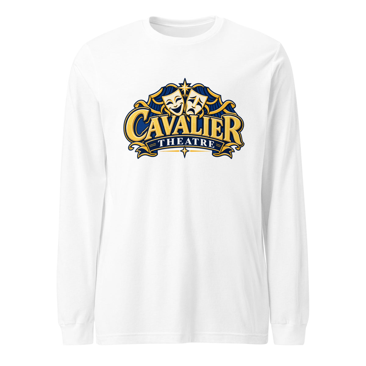 Performance | Long Sleeve Tee | Cavalier Theatre Troupe | Emblem Logo