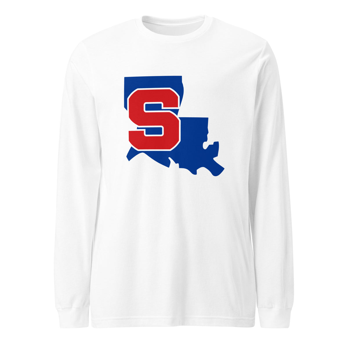 Performance | Long Sleeve Tee | Louisiana Slam Baseball | Crest Logo