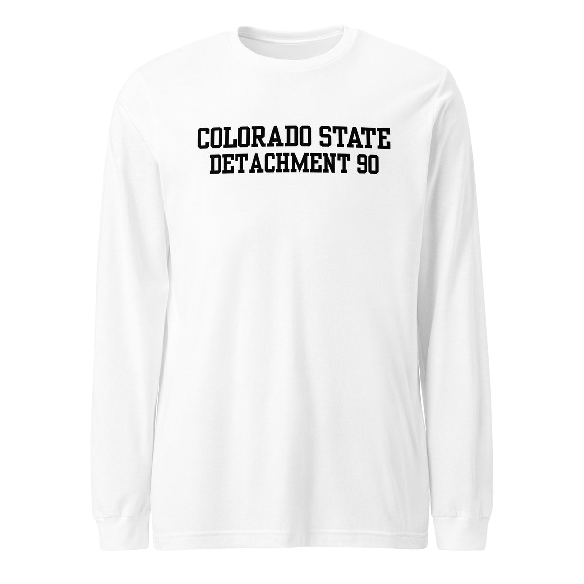 Performance | Long Sleeve Tee | Colorado State Detachment 90 | Modern Script Logo