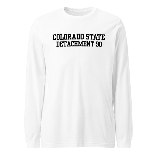 Performance | Long Sleeve Tee | Colorado State Detachment 90 | Modern Script Logo