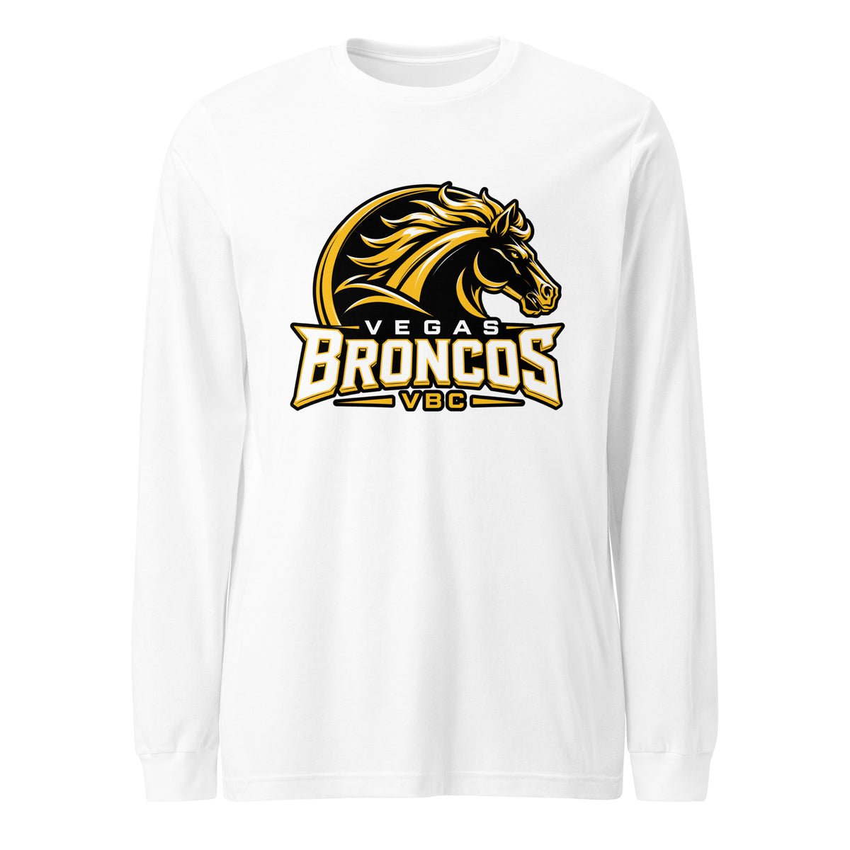 Performance | Long Sleeve Tee | Vegas Broncos VBC | Crest Logo