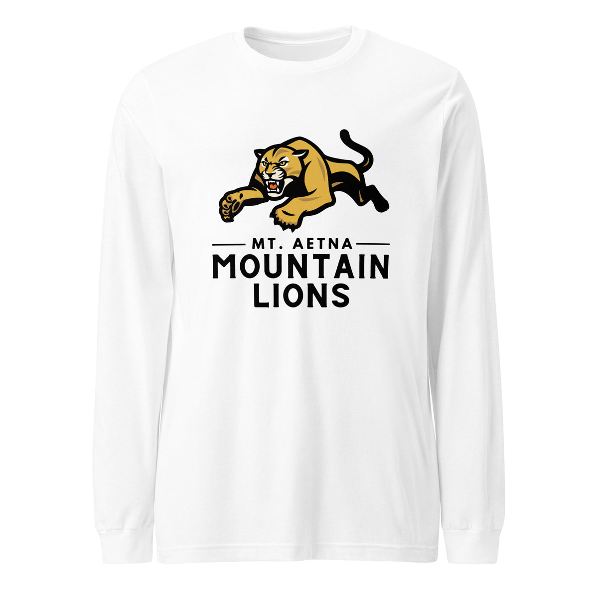Performance | Long Sleeve Tee | Mt. Aetna Adventist School | Emblem Logo