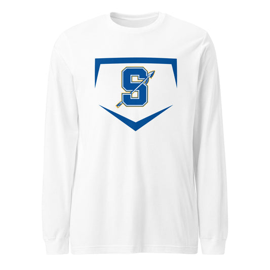Performance | Long Sleeve Tee | Senatobia Warriors Baseball | Valor Logo