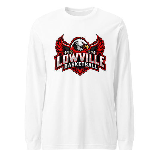 Performance | Long Sleeve Tee | Lowville Girls Basketball | Emblem Logo