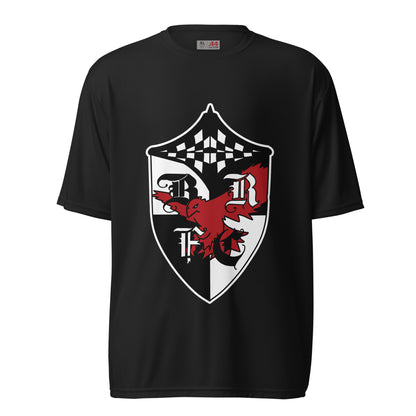 Active | Moisture Wicking Shirt | Bard College Rugby Football Club | Raptor Logo