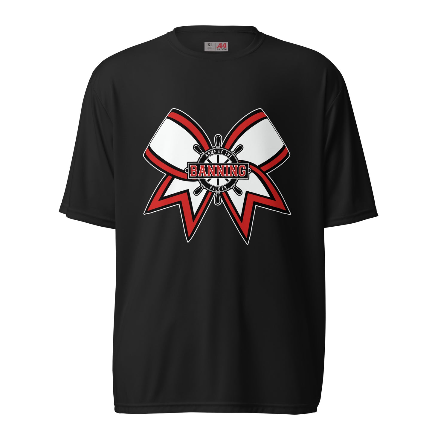 Active | Moisture Wicking Shirt | BHS Coed Cheer | Bow Logo