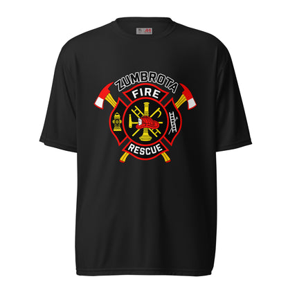 Active | Moisture Wicking Shirt | Zumbrota Fire Department | Vanguard Logo