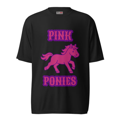 Active | Moisture Wicking Shirt | Pink Pony Athletic Club | Emblem Logo