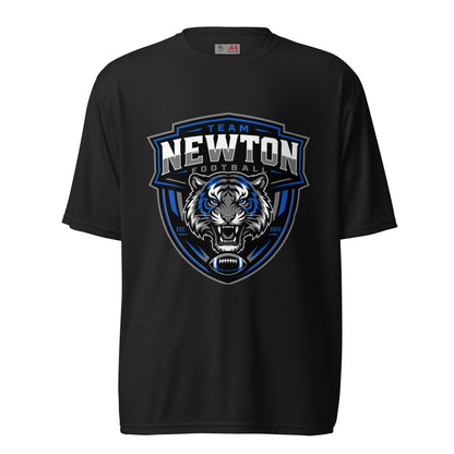 Active | Moisture Wicking Shirt | Newton Youth football league | Shield Logo