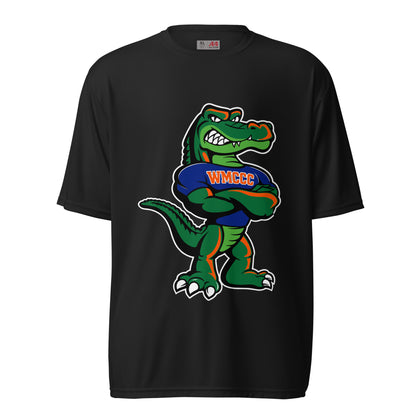 Active | Moisture Wicking Shirt | West Memphis Community Christian College Gators | Mascot Logo