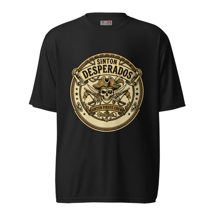 Active | Moisture Wicking Shirt | Sinton Desperados Baseball | Badge Logo