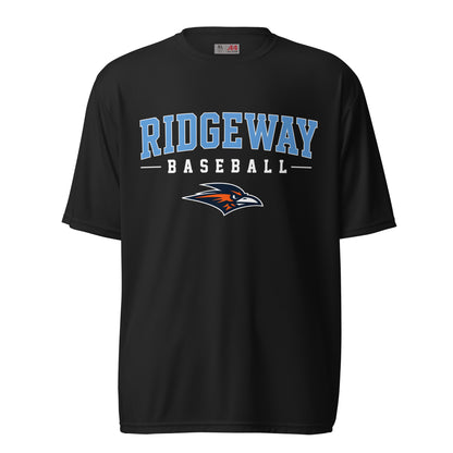 Active | Moisture Wicking Shirt | Ridgeway High School Baseball | Athletics Logo