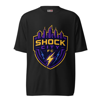 Active | Moisture Wicking Shirt | Shock City FC | Crest Logo