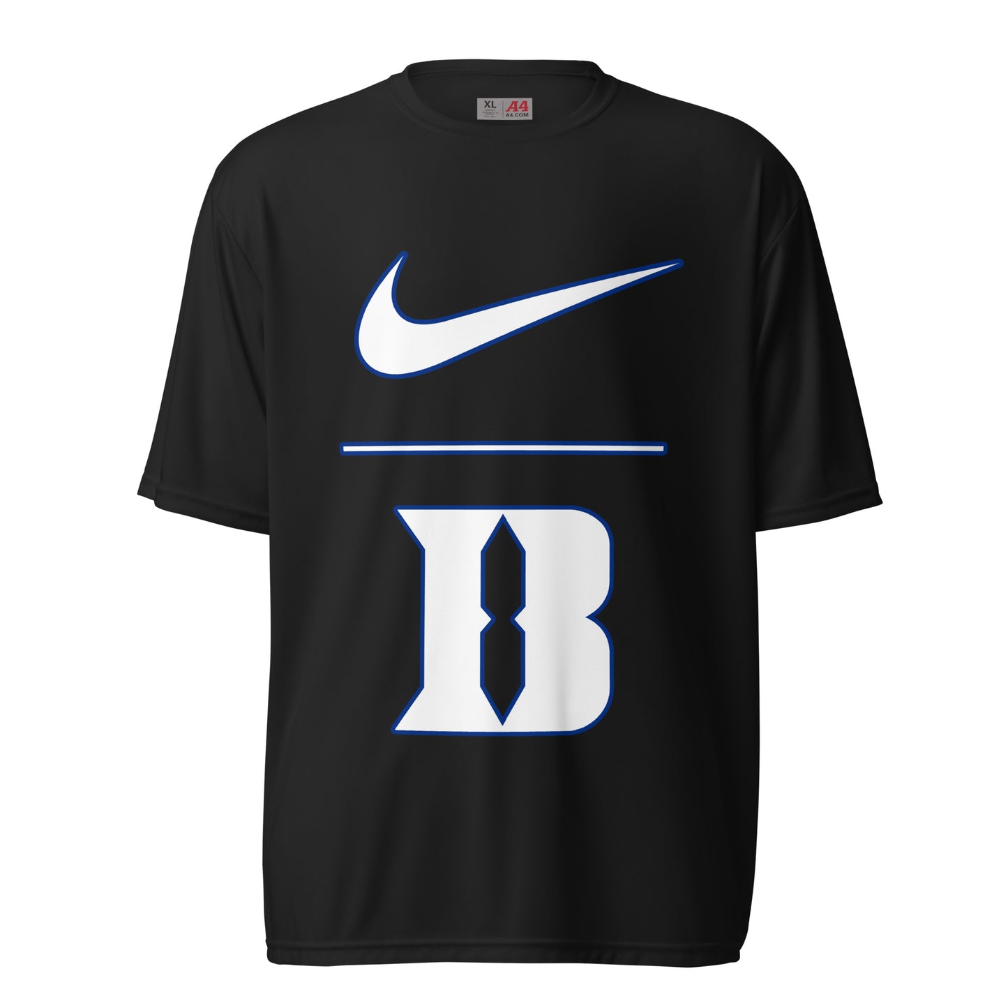 Active | Moisture Wicking Shirt | Blueblacks Football Club | Vanguard Logo