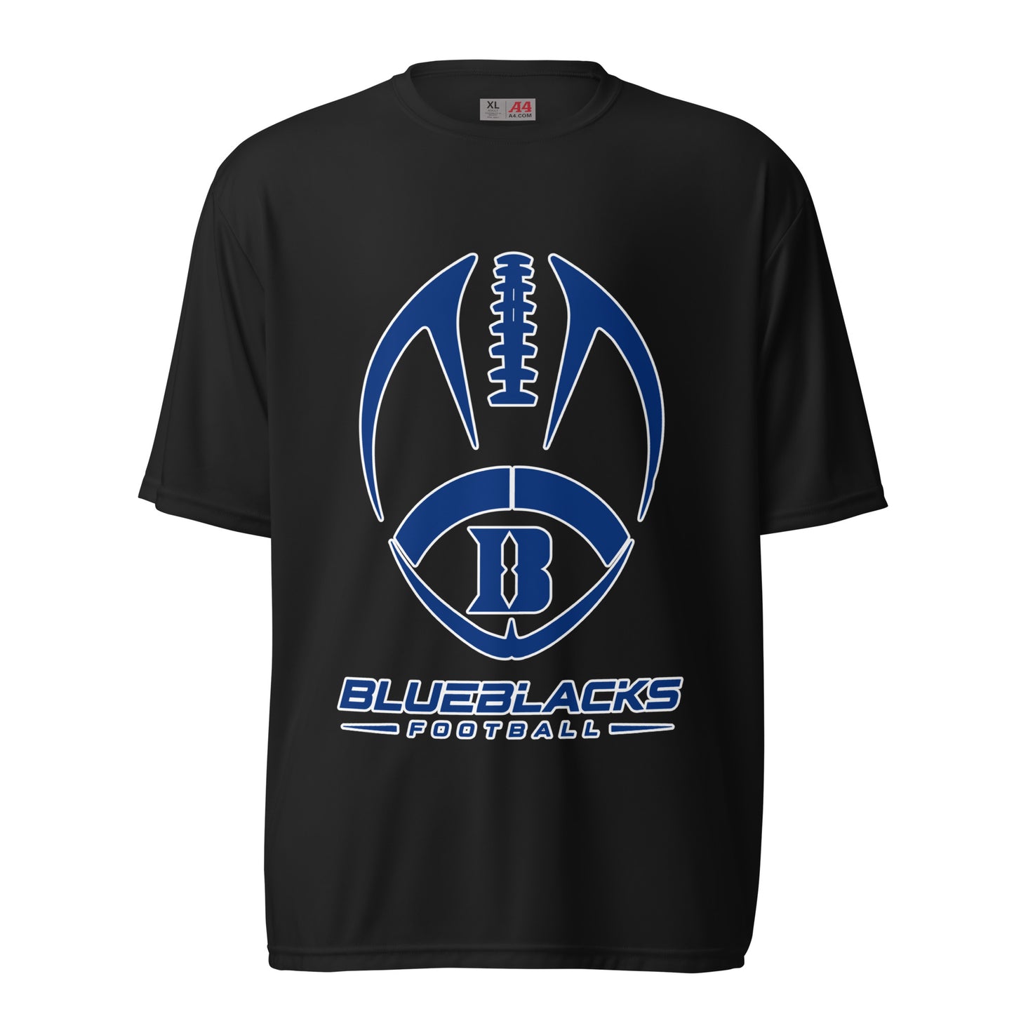 Active | Moisture Wicking Shirt | Blueblacks Football Club | Emblem Logo