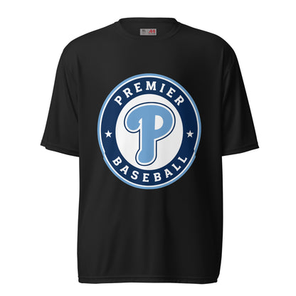 Active | Moisture Wicking Shirt | Premier Baseball | Badge Logo