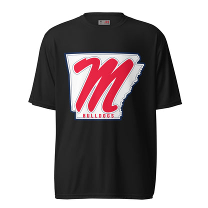 Active | Moisture Wicking Shirt | Maumelle Bulldogs 2035 | Emblem Logo