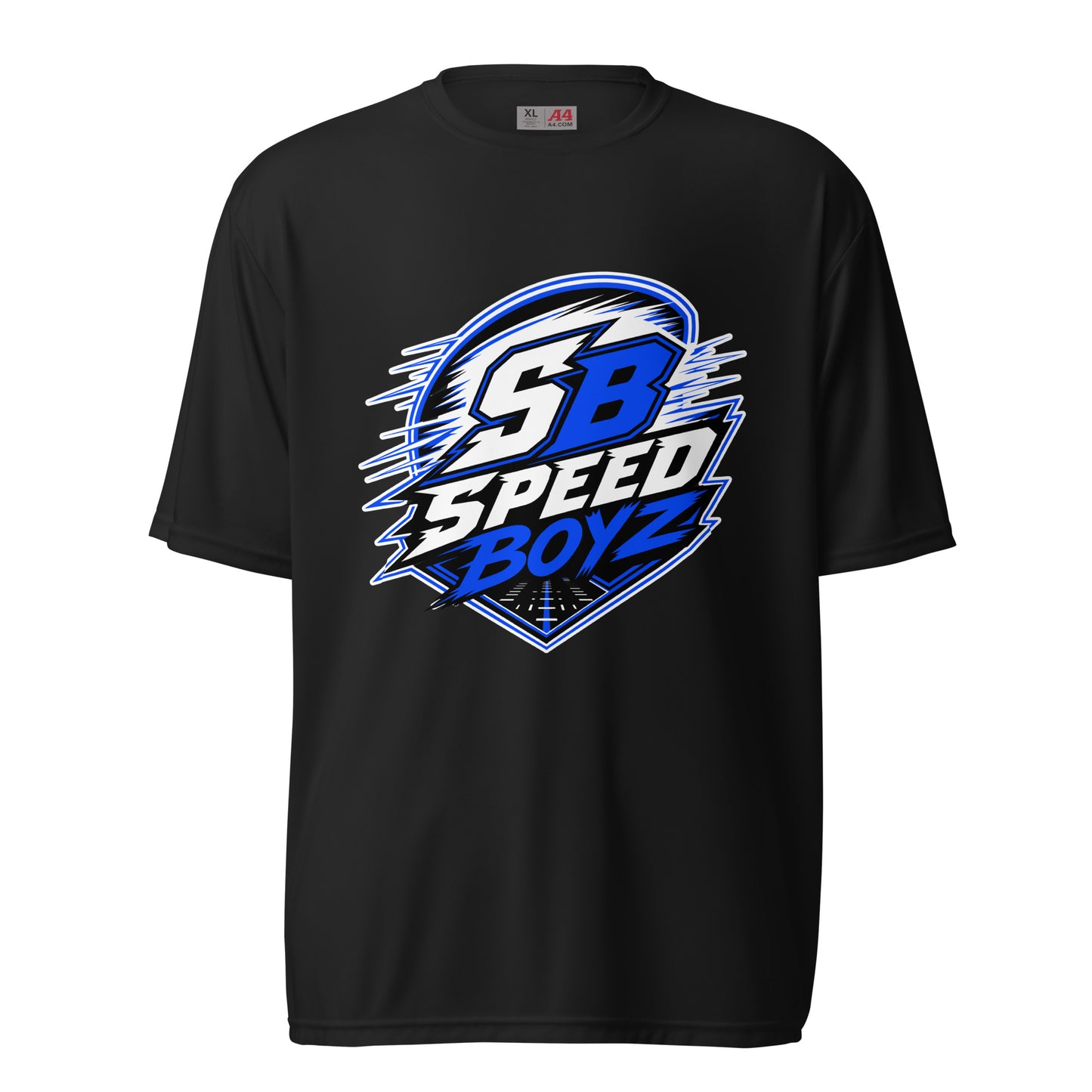 Active | Moisture Wicking Shirt | Blackout Boyz | SB Speed Crest Logo