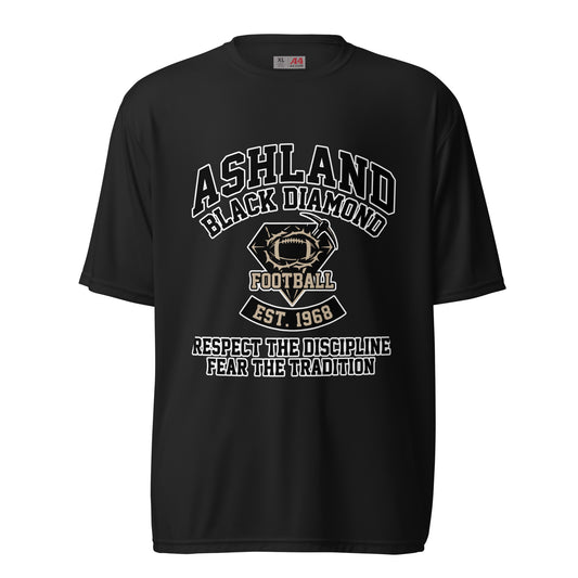 Active | Moisture Wicking Shirt | Ashland Black Diamonds | Emblem Logo