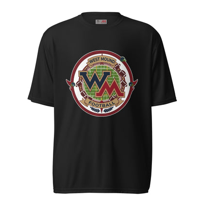 Active | Moisture Wicking Shirt | West Mound Stars | Badge Logo