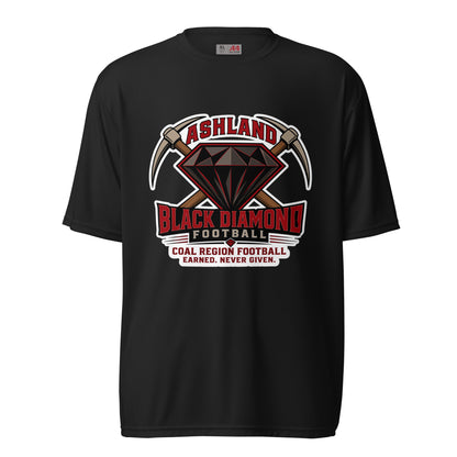 Active | Moisture Wicking Shirt | Ashland Black Diamonds | Vanguard Logo