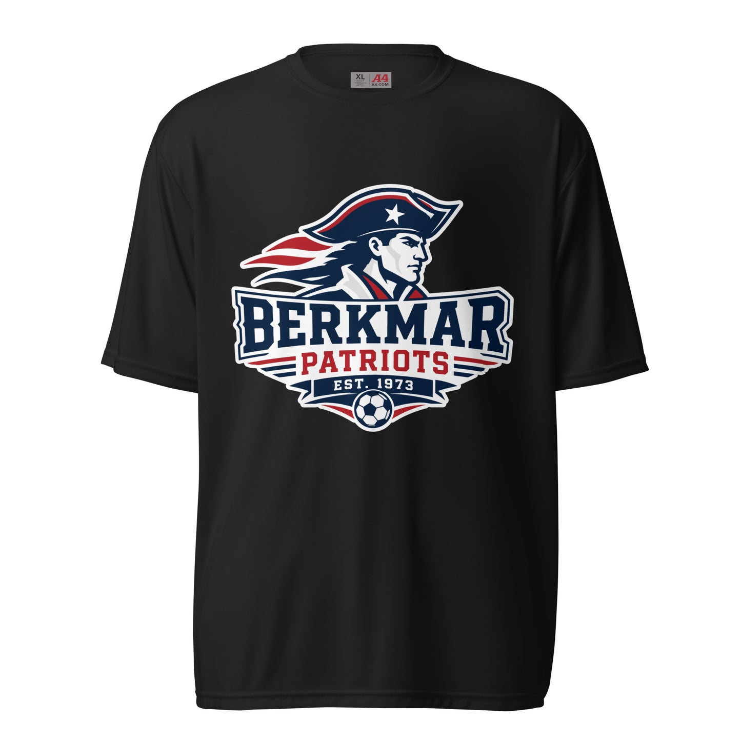 Active | Moisture Wicking Shirt | Berkmar High School Soccer | Vanguard Logo