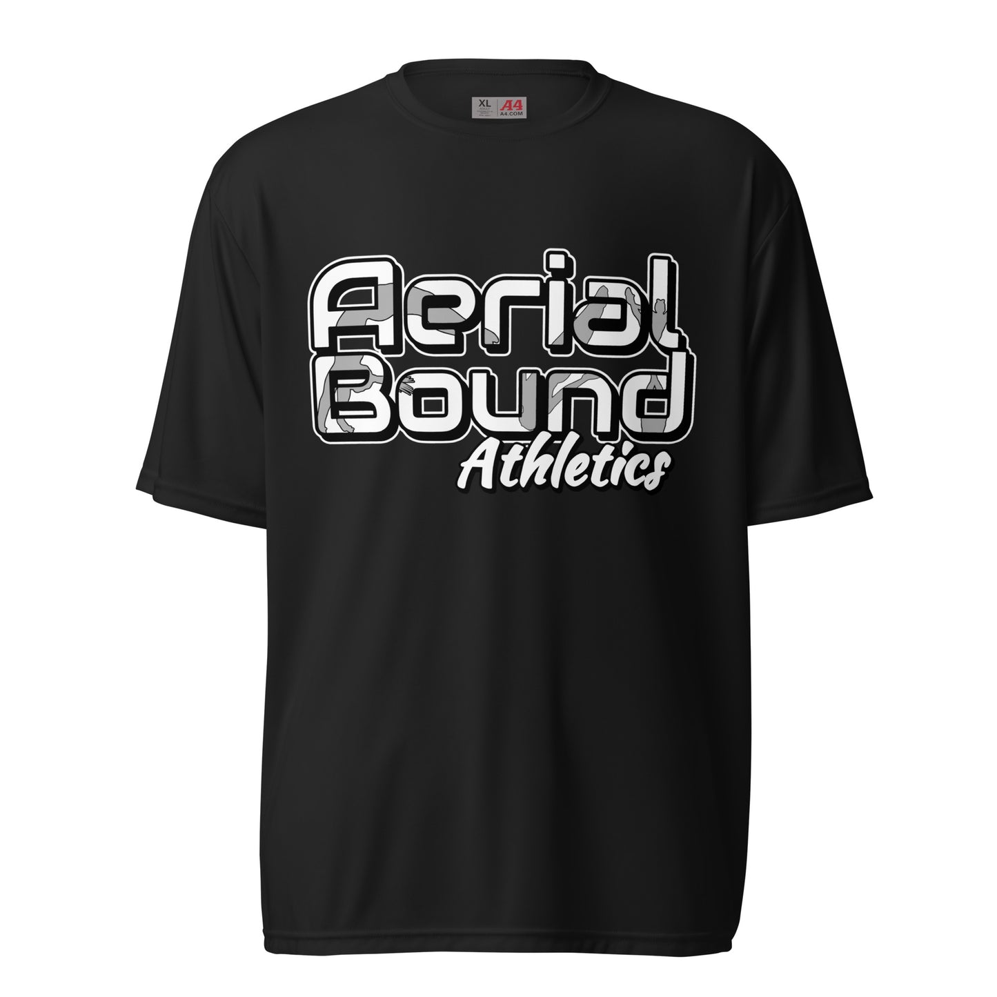 Active | Moisture Wicking Shirt | Aerial Bound Athletics | Athletics Logo