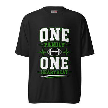 Active | Moisture Wicking Shirt | Celina Black Football | Modern Script Logo