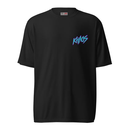 Active | Moisture Wicking Shirt | Khaos Softball | Script Logo