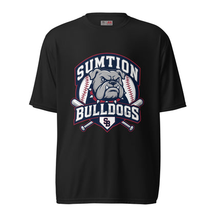 Active | Moisture Wicking Shirt | Sumtion bulldogs | Emblem Logo