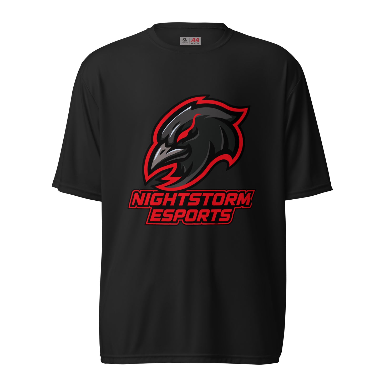 Active | Moisture Wicking Shirt | NightStorm Esports | Crest Logo