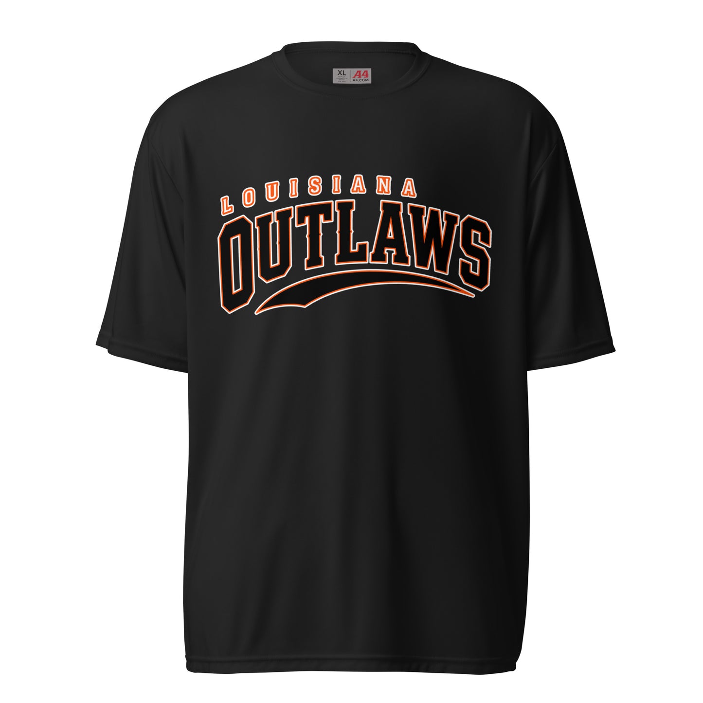 Active | Moisture Wicking Shirt | Louisiana Outlaws | Vanguard Logo
