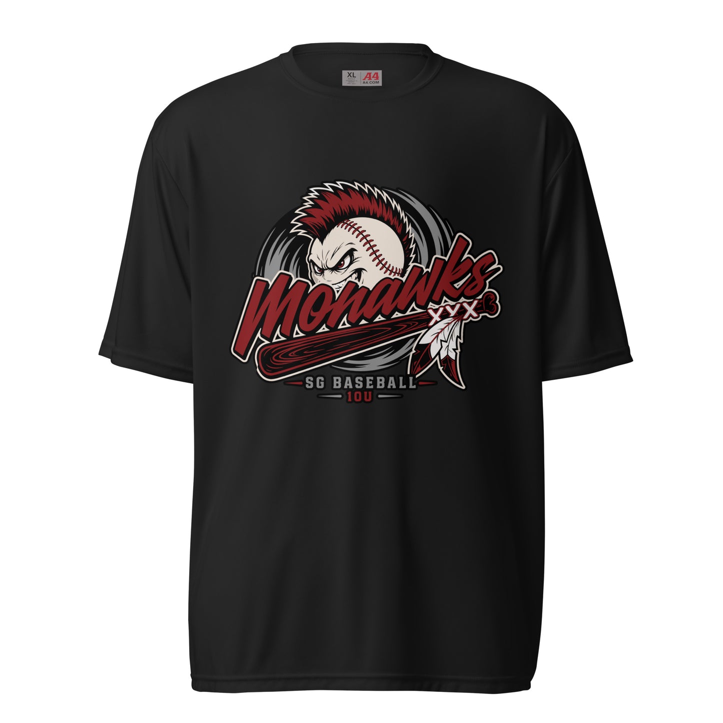 Active | Moisture Wicking Shirt | Mohawks | Valor Logo