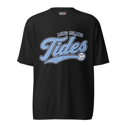 Active | Moisture Wicking Shirt | Long Island Tides Baseball | Athletics Logo