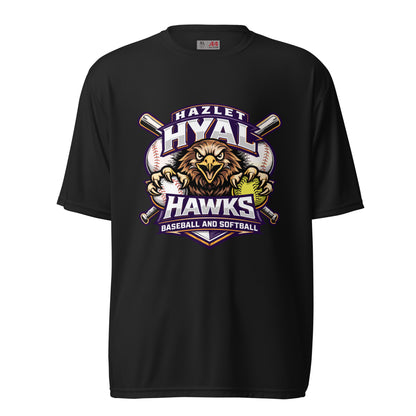 Active | Moisture Wicking Shirt | HYAL Hawks | Emblem Logo