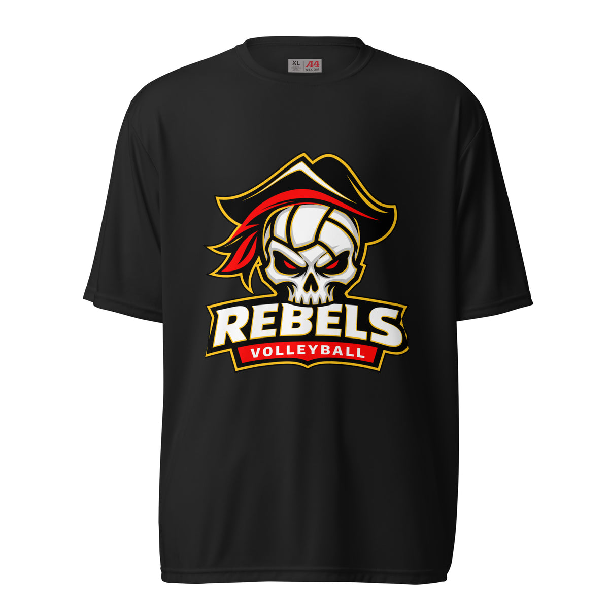 Active | Moisture Wicking Shirt | Rebels Volleyball Club | Apex Logo