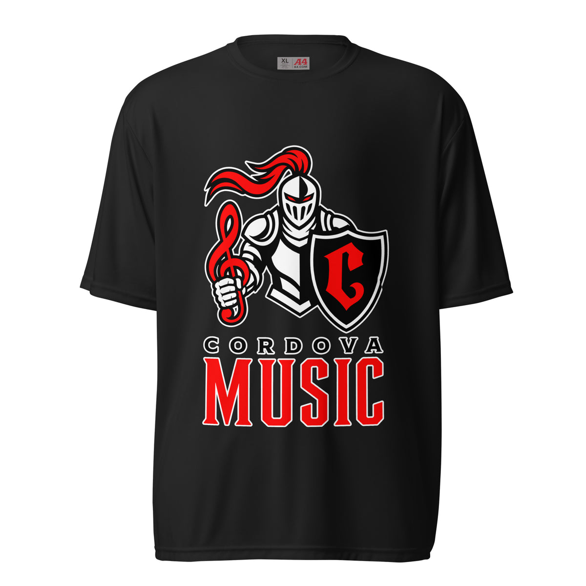 Active | Moisture Wicking Shirt | Cordova High Music | Vanguard Logo
