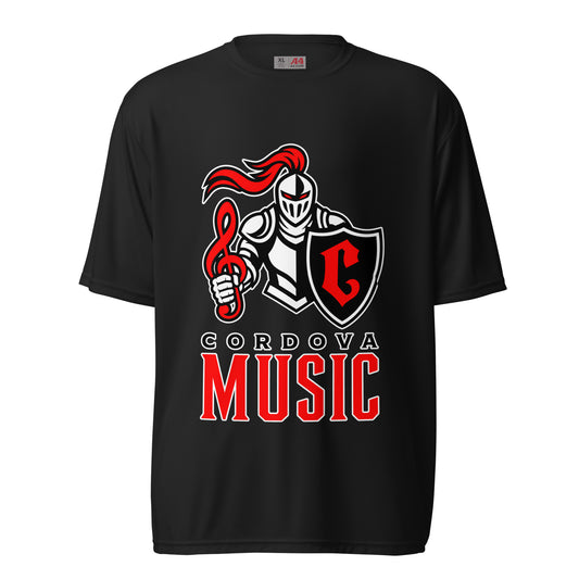 Active | Moisture Wicking Shirt | Cordova High Music | Vanguard Logo