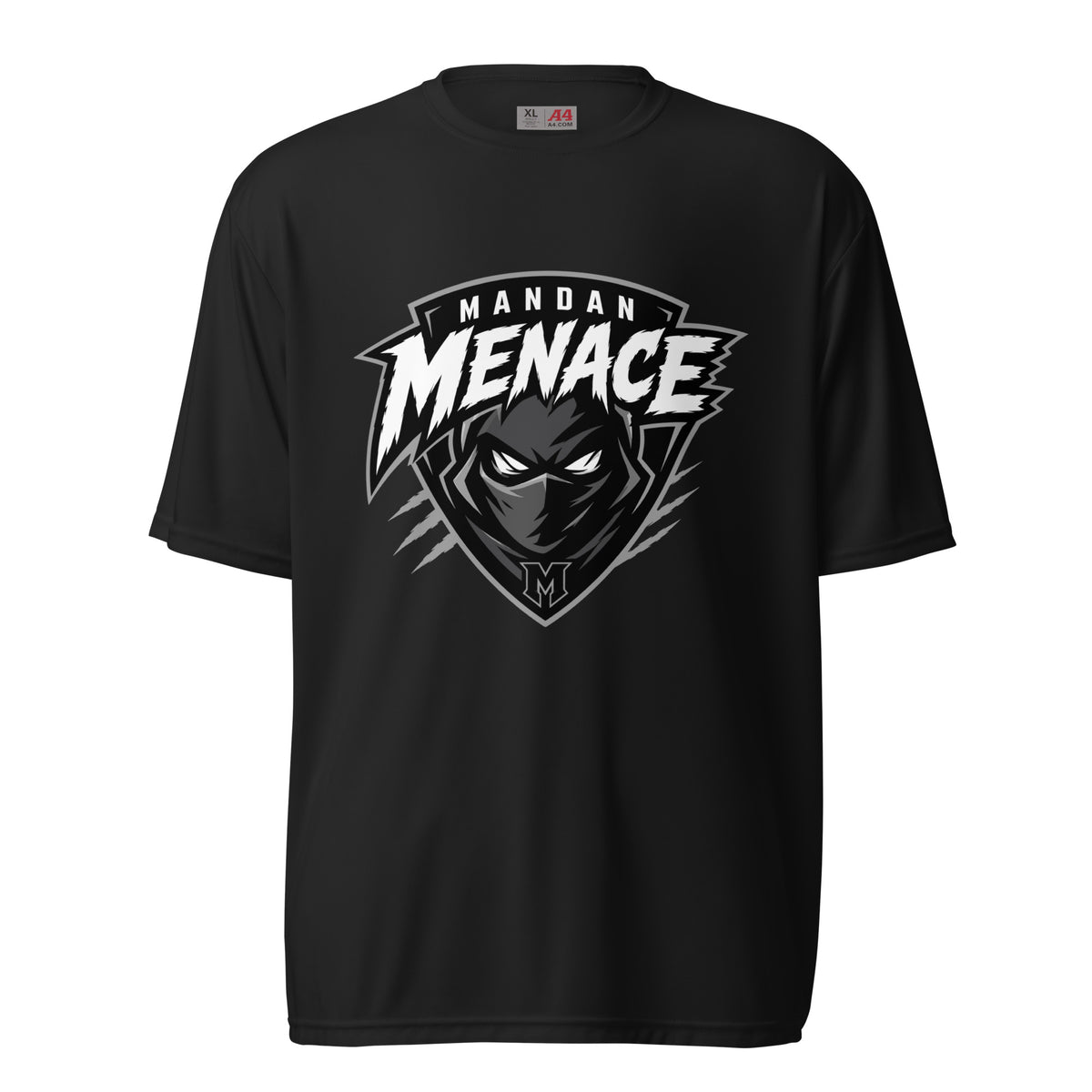 Active | Moisture Wicking Shirt | Mandan Menace | Shield Logo