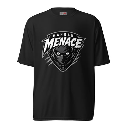 Active | Moisture Wicking Shirt | Mandan Menace | Shield Logo
