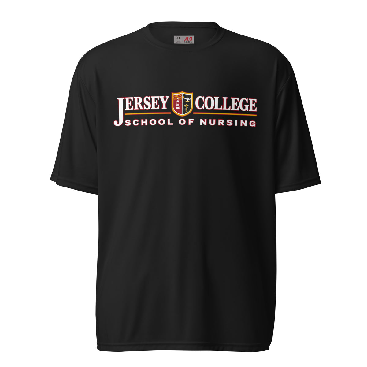 Active | Moisture Wicking Shirt | Grand View University Nursing | Emblem Logo