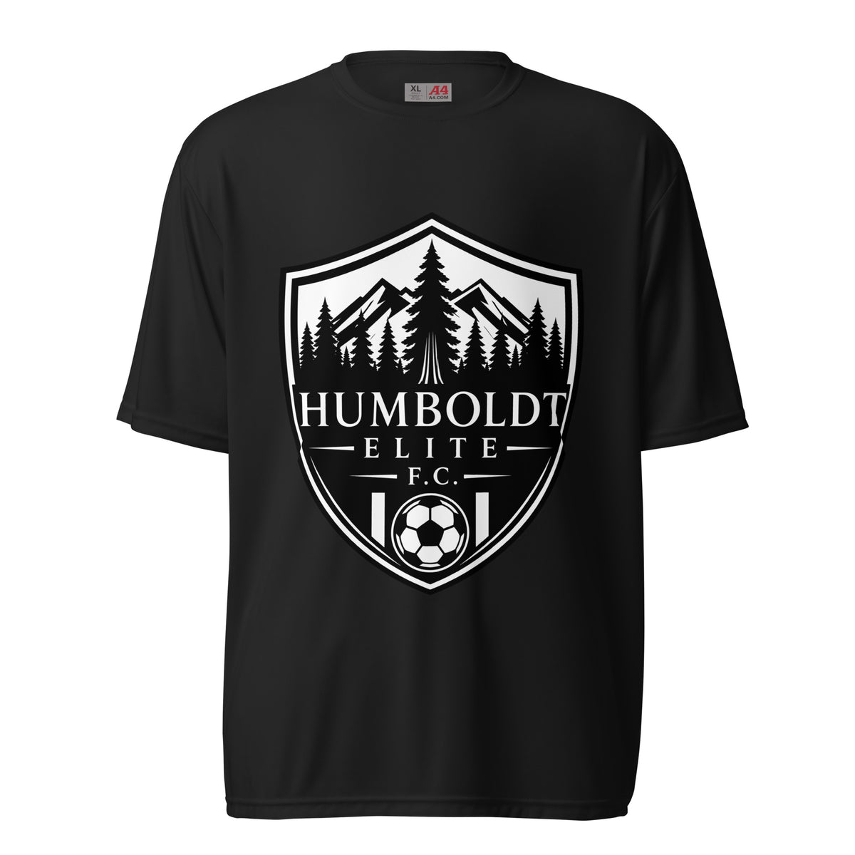 Active | Moisture Wicking Shirt | Humboldt Elite FC | Emblem Logo