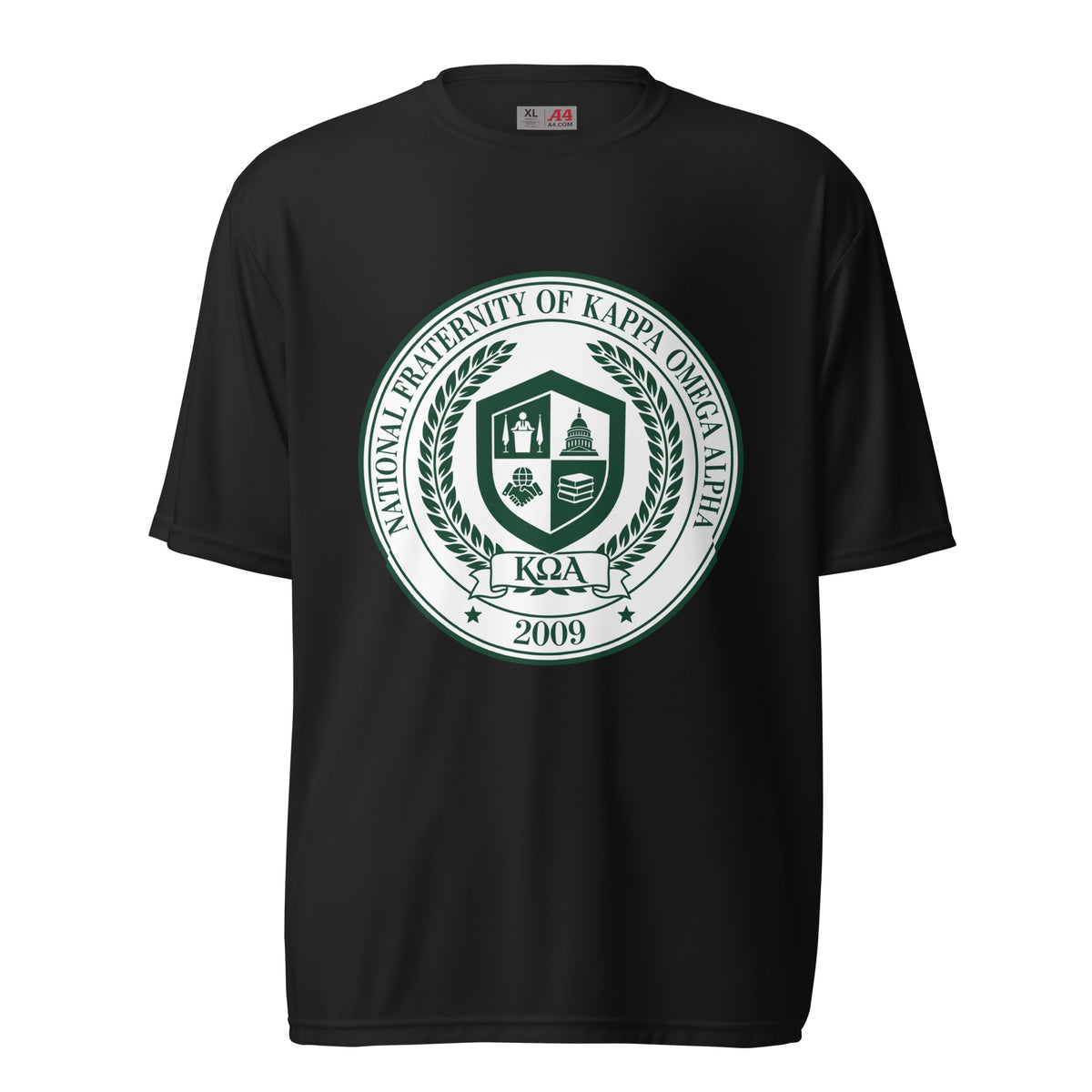 Active | Moisture Wicking Shirt | Kappa Omega Alpha | Badge Logo
