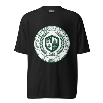 Active | Moisture Wicking Shirt | Kappa Omega Alpha | Badge Logo