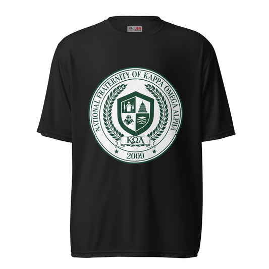 Active | Moisture Wicking Shirt | Kappa Omega Alpha | Badge Logo