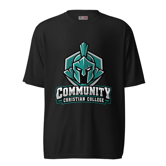 Active | Moisture Wicking Shirt | Community Christian College | Vanguard Athletic Logo