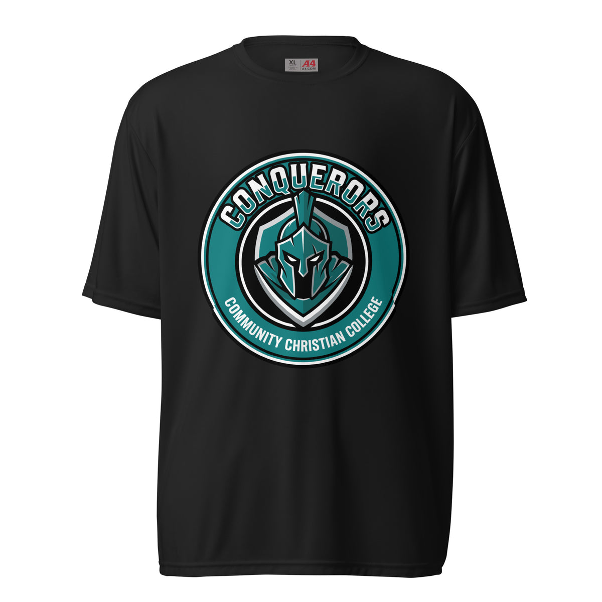 Active | Moisture Wicking Shirt | Community Christian College | Badge Logo